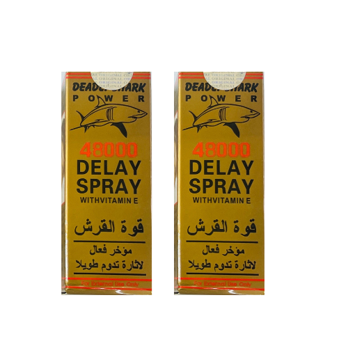 48000 Delay Spray With Vitamin E Pack of Two
