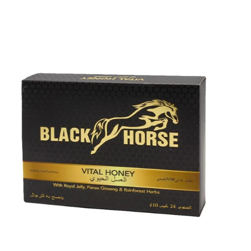 Black Horse Vital Honey | Panax Ginseng Stamina Booster